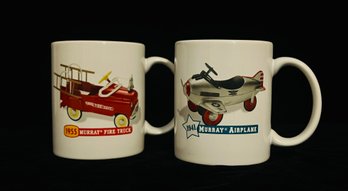 2 Kiddie Car Classics By Hallmark Mugs