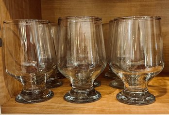 Set Of Mid Century Cordial Glassware