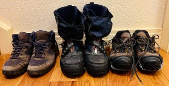 Trio Of Mens Outdoor And Hiking Boots