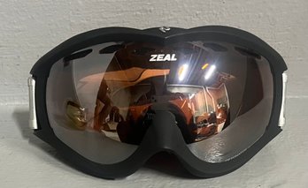 Pair Of Zeal Optics Snowboarding Goggles