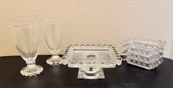 Collection Of 1950s Imperial Glass Dishes And Cups