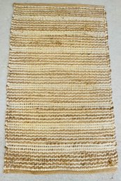 Tan And Beige Woven Outdoor Rug