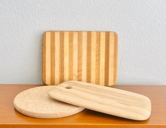 Set Of Wooden Cutting Boards