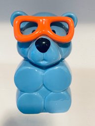 Blue Bear Piggy Bank