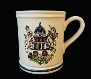 Denby Royal Commemorative Mug, Prince Charles And Diana Marriage Cup, Royal Wedding Memorabilia