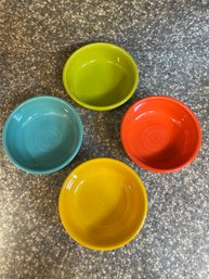 Small Colorful Fiesta Ware Plates