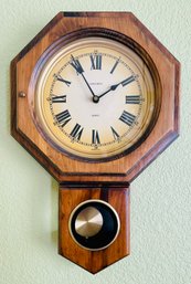 Verichron Quartz Made In USA Pendulum Clock