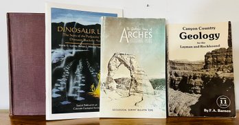 Assortment Of Geological And Paleontology Books