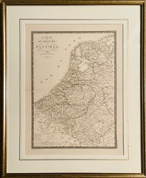 Poster Of The Royal Map Of The Netherlands