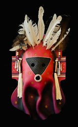 Contemporary Navajo New Mexico Made Mask