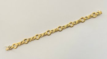 XOs 14kt Gold Bracelet Marked MK- 12.6 Grams