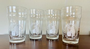 4pc 18oz CopperSmith's Pub And Brewing Beer Glasses