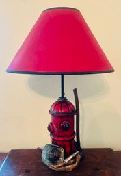 Vintage Fire Hydrant Lamp
