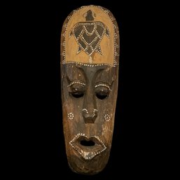 Hand Carved Wooden Tribal Mask