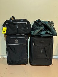 Assortment Of Travel Bags And Suitcase