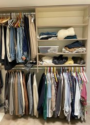 Huge Assortment Of Mens Clothing Including Pants, Short/long Sleeves And More!