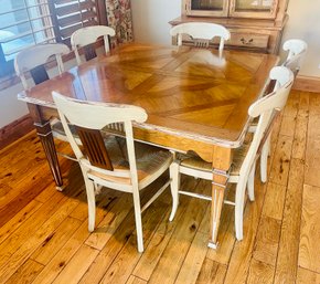 Grange French Style Dining Table And 6 Chairs