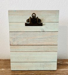 Wooden Clipboard Picture Frame