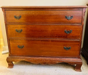 Antique 'dress Away' Solid Cherry Dresser