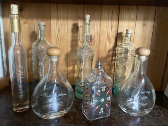 Unique Assortment Of Glass Bottles