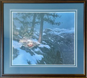 1992 Stephen Lyman 'Warmed By The View' 7347/8500 Signed Art Print