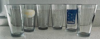 Collection Of Craft Pint Beer Glasses