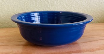 Blue Fiesta Ware Bowl