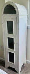Single Door Rustic Display Cabinet