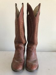 Vintage Olathe Cowboy Boots, Made In USA