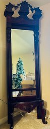 Antique Tall Victorian Hall Mirror