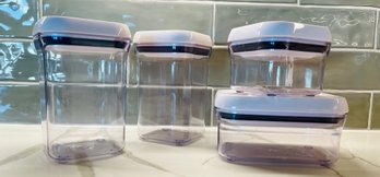 4 OXO Strorage Containers