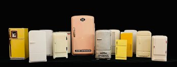 Collection Of Vintage Toy Refrigerators