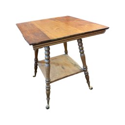 Antique Wooden Parlor Table