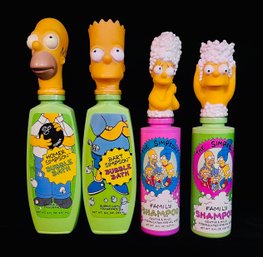 1991 The Simpsons Collectible Bubble Bath Bottles
