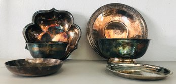 Reed & Barton Silver Plated Dishes