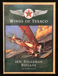 Vintage Wings Of Texaco 1931 Steadman Biplane Model