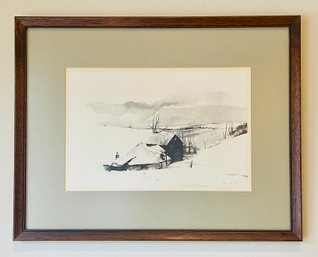 Andrew Wyeth Cabin Picture Print