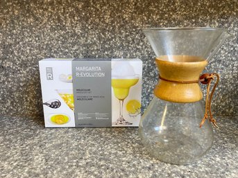 Brand New Mixology Kit And Chemex Coffee Maker