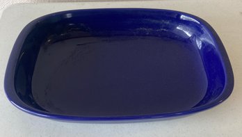 Blue Chantal Dish 14x10x2.25 Inches