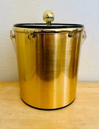 Gold Chrome Ice Bucket