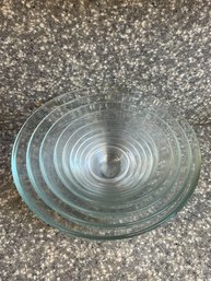 10 Duralex France Glass Mixing Bowls