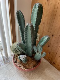 Artificial Cactus Plant Decor