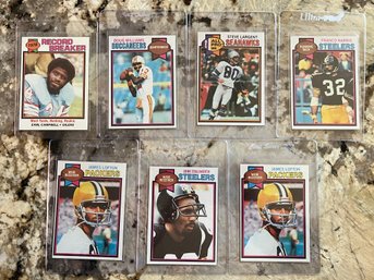 1979 Topps Trading Cards- Including James Lofton, Franco Harris And Others