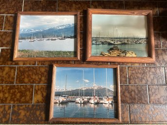 Framed Lakeview Photographs