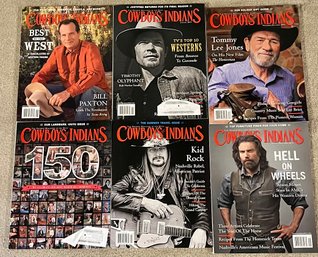 6 Issues 'Cowboys & Indians' Magazine