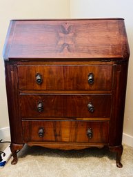 Antique Solid Wood Secretary Desk