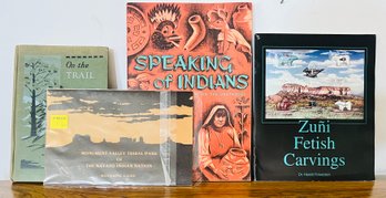 Assortment Of Tribal And Native Indian Historical Books