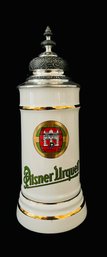 Pilsner Urquell Ceramic Beer Stein