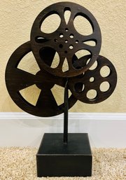 Decorative Movie Reel Film Sculpture