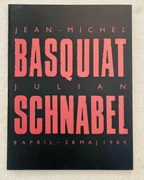 Jean-Michel Basquiat And Julian Schnabel 1980s Exhibition Catalog
